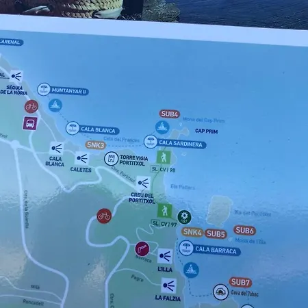 A 100m De La Cala Blanca Apartmán Jávea